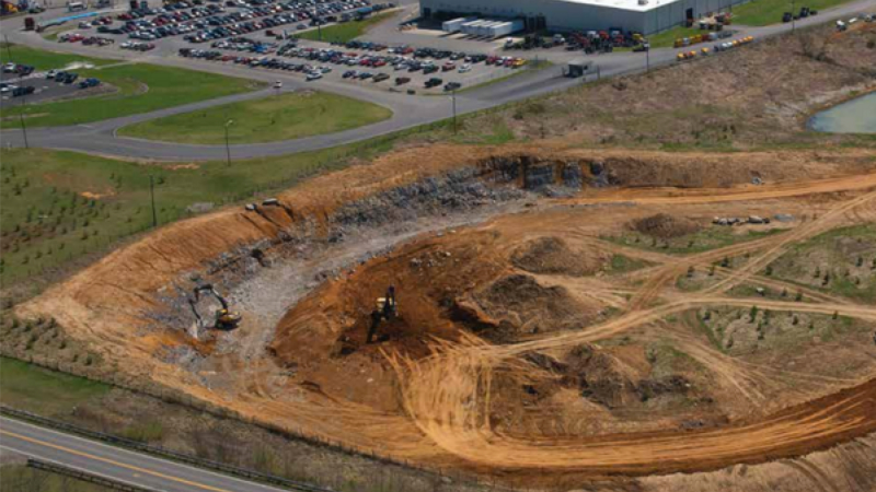 Illustration for article titled Volvo Is Building Their Own Mini-Highway & Off-Road Truck Demo Course